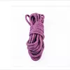 Мотузки для шибарі, фіолетові 6мм/8м, джут, бондаж